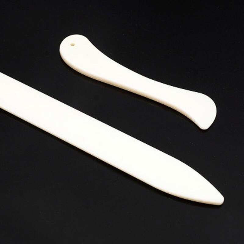2PCS/SET Leather Craft Tools Bone Folder For Leather Scoring Folding Creasing PaperHome Handmade Accessories