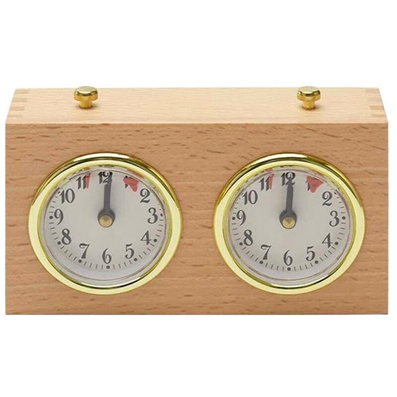 Chess Timer, Digital International Chess Clock, Wooden Count Up Down Chess Timer, Portable Chess Timer: Default Title