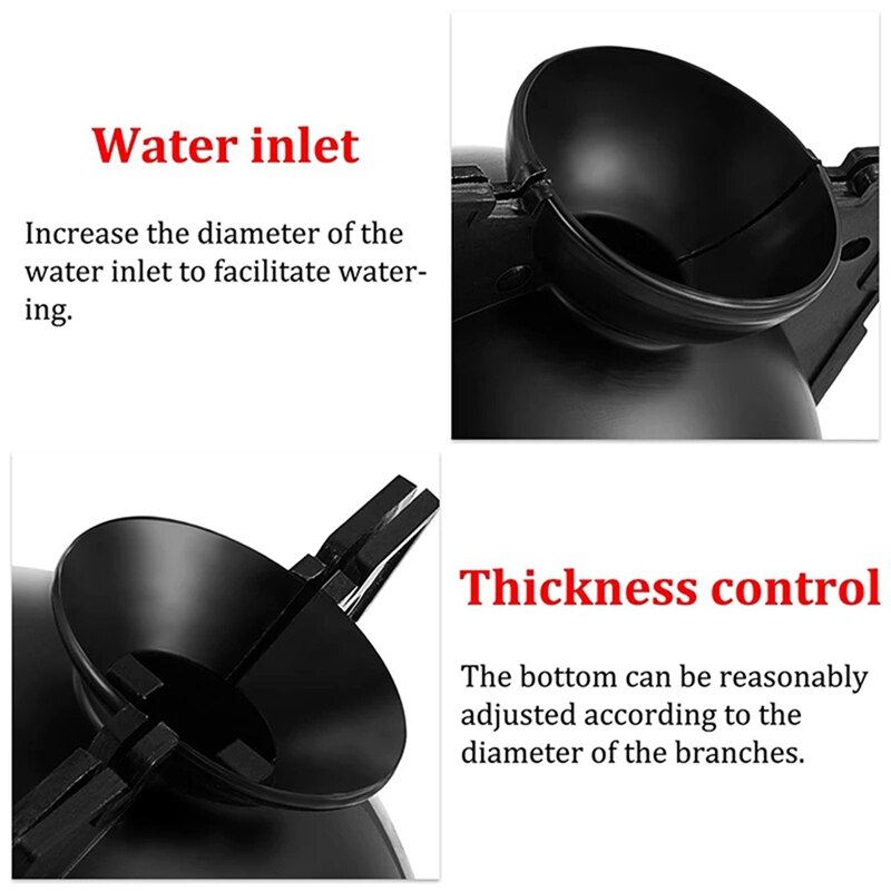 Reusable Plant Rooting Equipment Kit Cutting Grafting Rooting Box Tree Pressure Branch Rooting Propagator Breeding Ball