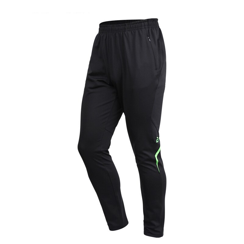 Leisure Training Pants Running Fitness Football Pants Men Spring Autumn Little Feet Pants Accept Pants Zip Pocket HUF006: XL