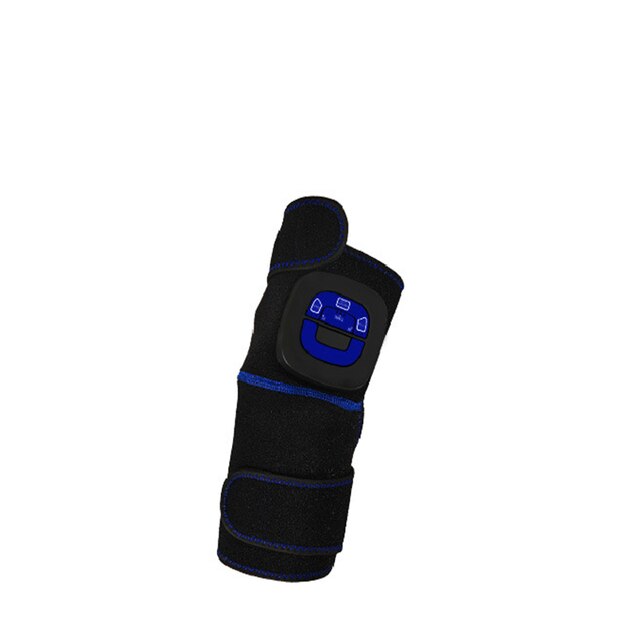 Electric Heating Knee Massager Far Infrared Joint Physiotherapy Elbow Knee Pad Vibration Massage Pain Relief Health Care: Default Title