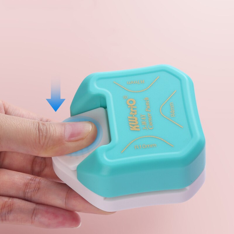 Hörnstans rundare  r4/7/10 pappersstansar kort foto hörnklippare hantverk klippbok för gör-det-själv