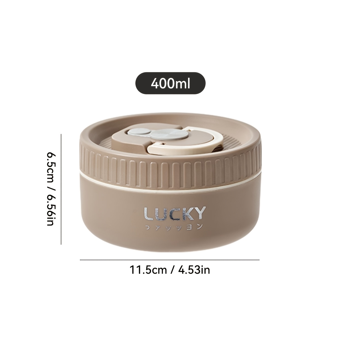 WORTHBUY Portable Thermal Lunch Box For Kid Student Leak-proof Bento Box Set 304 Stainless Steel Food Storage Container Heatable: Silver