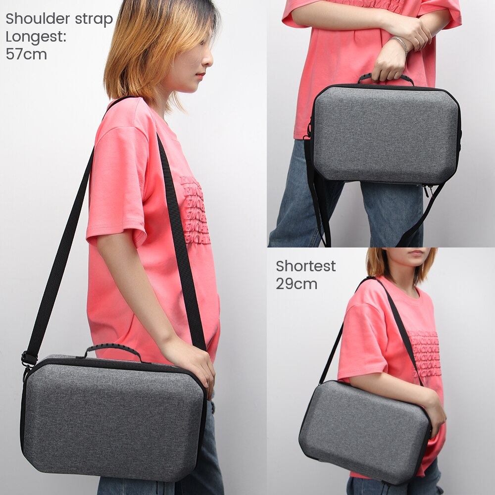 Protable Bag For Oculus Quest 2 VR Headset Travel Carrying Case EVA PU Storage Bag For Oculus Quest 2 Bag VR Accessories