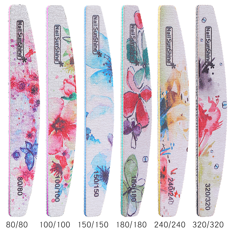 4 étapes lime tampon à ongles meulage ponçage bloc de polissage polissage coloré lime à ongles pédicure soins ongles Art outils