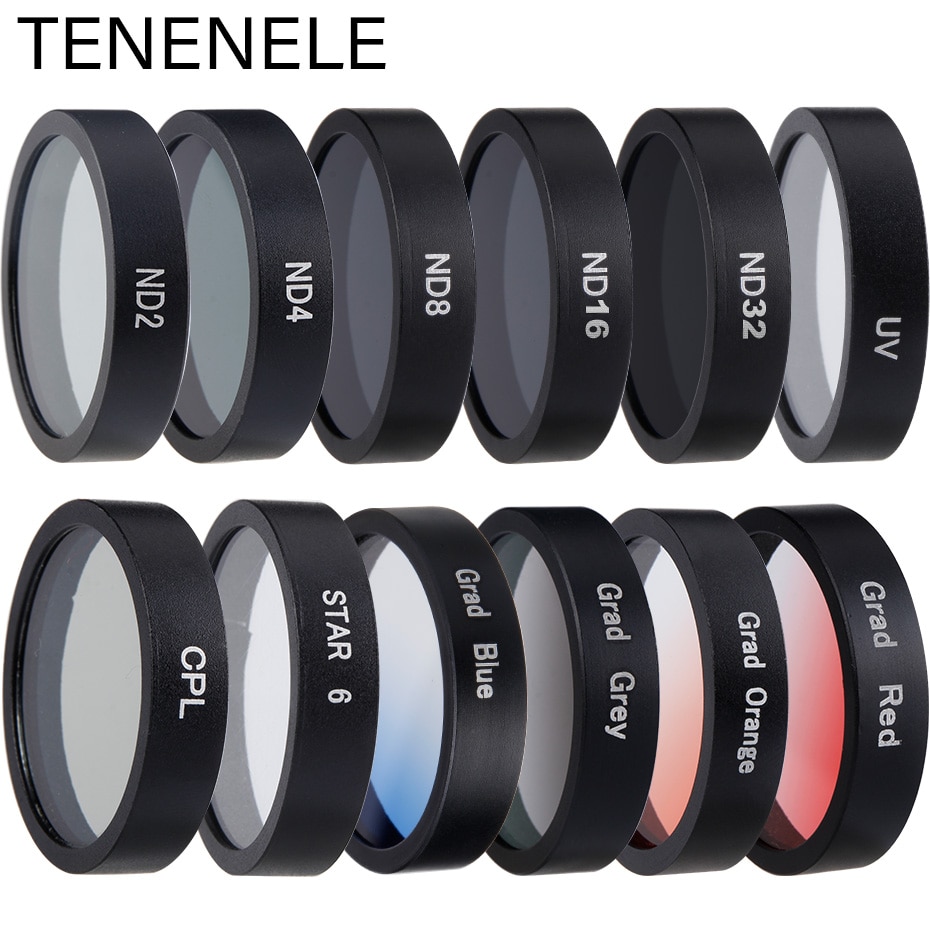 Mijia-filtro de Cámara de Acción 4K, Color/CPL/ND 2 4 8 16 32/filtros de lente de protección UV para Xiaomi mijia mini 4K, accesorios de cámara deportiva