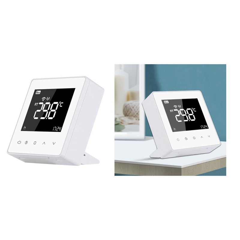 ! Smart Thermostat 3A Digital Temperature Controller Center &amp; Receiver For Gas Boiler Heating Programmable Thermostats