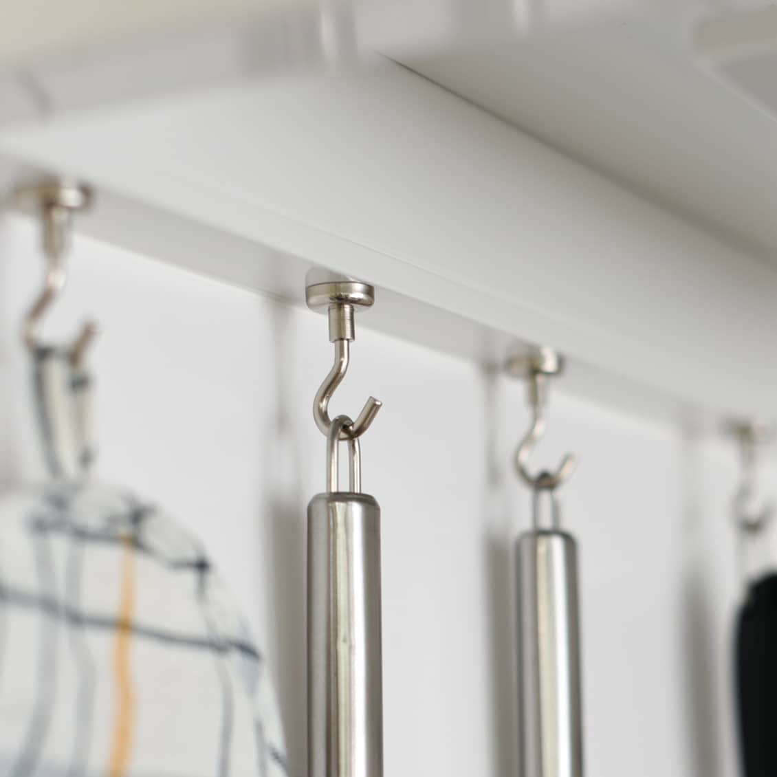 Gancho magnético fuerte para refrigerador, colgadores para llaves, colgador de pared, almacenamiento de cocina hogareña, organización, 10 Uds.
