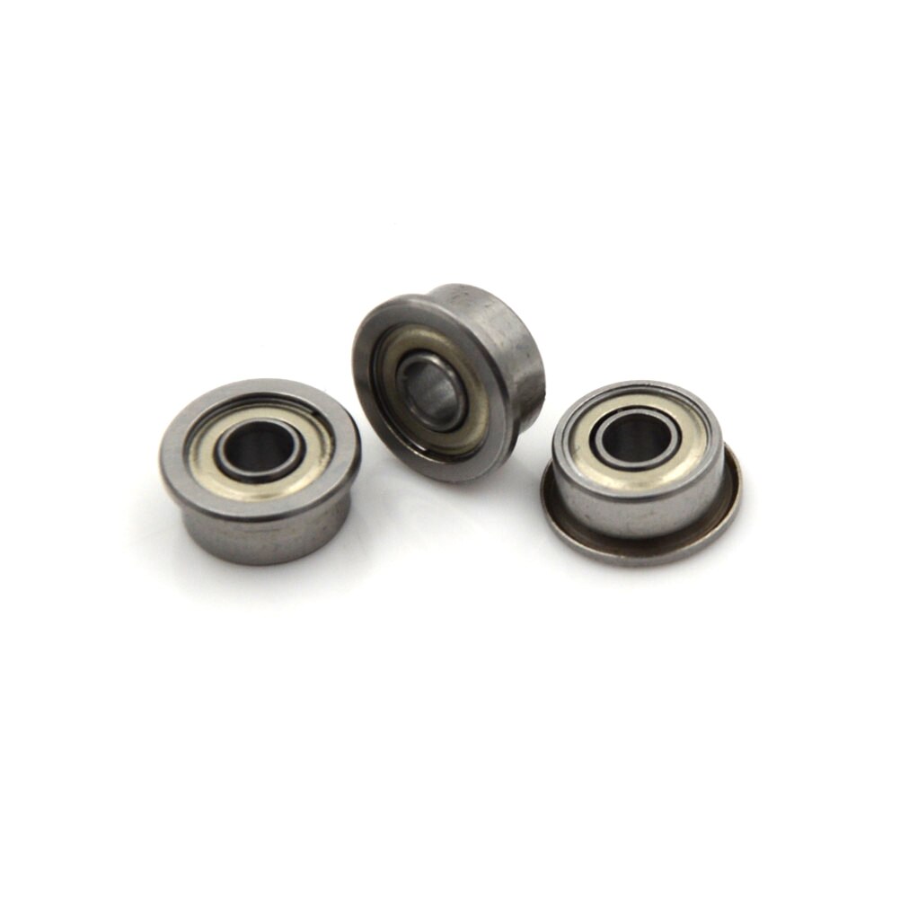 10pcs/Lot F693ZZ F693 ZZ Flange Bearing Deep Groove Ball Bearing Mini Ball Bearing 3x8x4mm