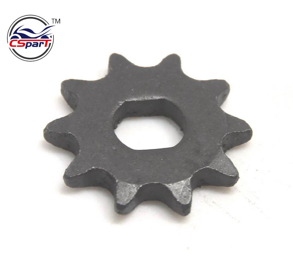 9 10 11 12 13 14 15 Tooth 9T 10T 11T 12T 13T 14T 15T T8F Sprocket 10MM For Razor EVO IZIP 500W 1000W Electric Scooter: 10