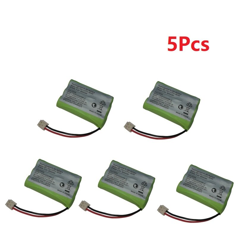 Cordless Home Phone NiMH 800mAh 3.6V Rechargeable Battery for Motorola SD-7501 V-Tech 89-1323-00-00 AT & T Lucent 27910 CPH-464D: Red