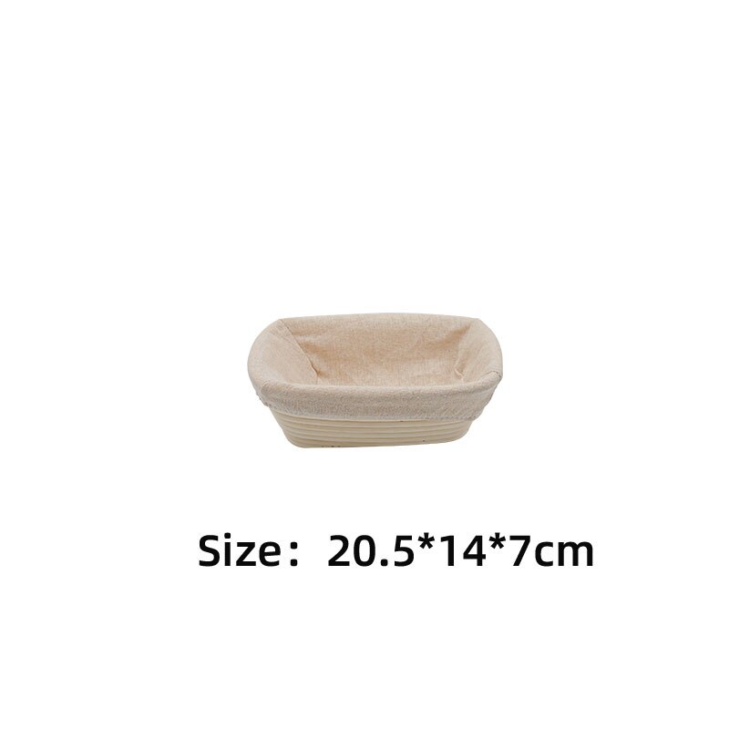 baking accessories rattan basket patisserie outils accessoires cesta mimbre panier rangement osier bread tools wicker pastry: 20.5X14X7