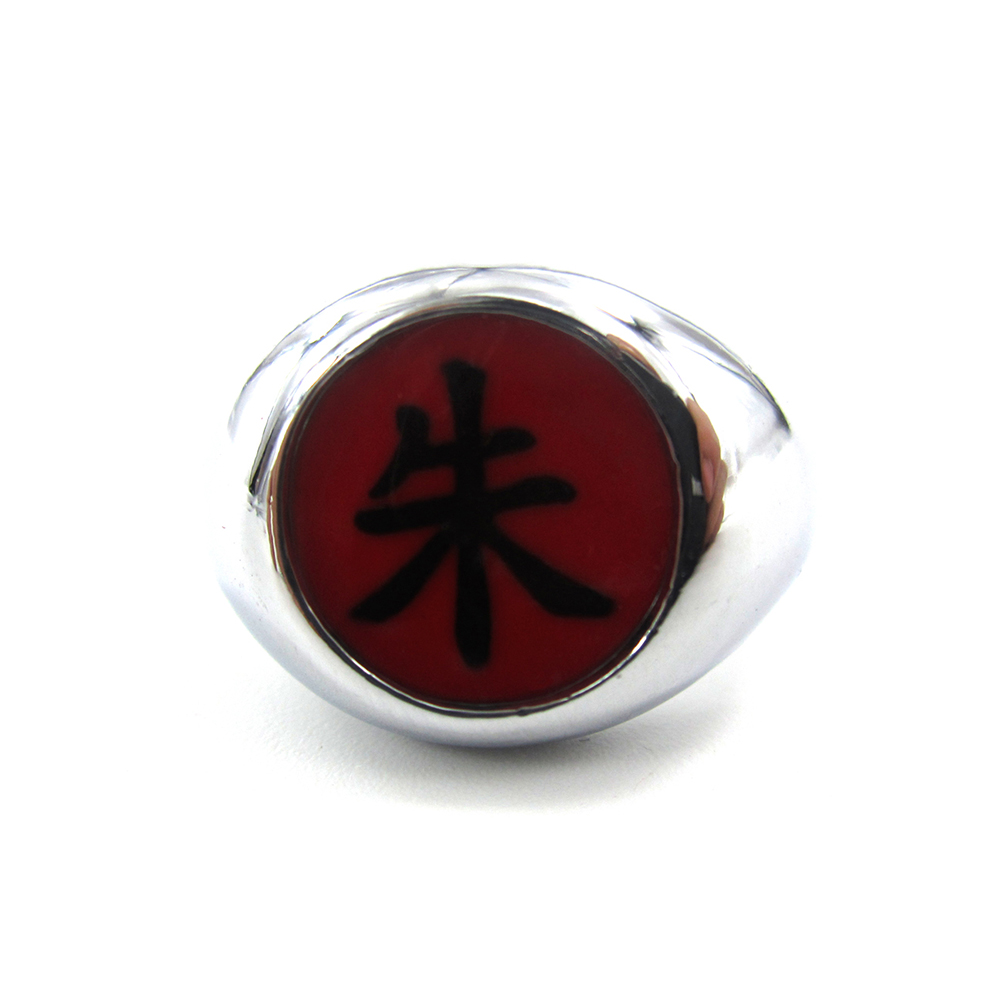 Bsarai Ninja Itachi Deidara Sasori Kakuzu Orochimaru Zetsu Hidan Cosplay Ring: WHITE