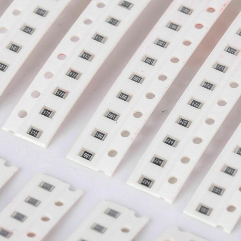 2000pcs 80 kinds specifications 25Pcs 5% 0805(10R-910k) Patch Resistor Pack Kit