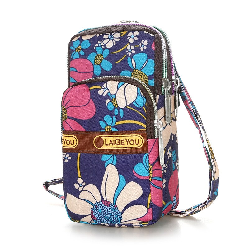 Enkele Schouder Tas Vrouwen Crossbody Kleine Tas Vrouwen Verandering Mobiele Telefoon Zak Fabrikant: color7