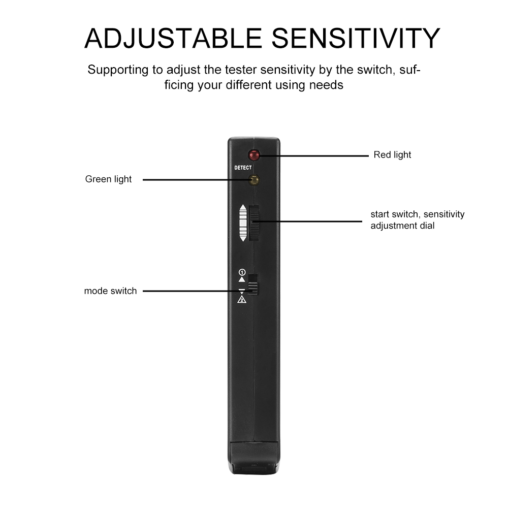 WPP123 Muur Scanner Muur Metalen Detector Sensor Voor Vinden Metalen Hout Studs Ac Draad Metalen Detectie