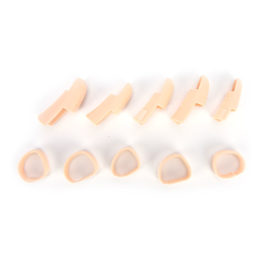 1Pc Plastic Hand Finger Splints Support Brace Mallet Splint for Broken Finger Joint Fracture Pain Protection Adjustable Hook