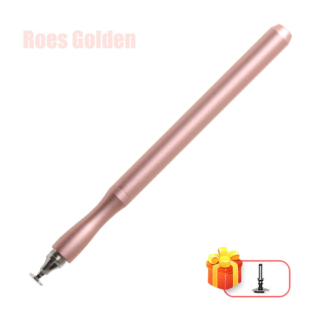 Universal Stylus Apple Pencil for Android IOS Lenovo Xiaomi Samsung Tablet Pen Touch Drawing IPad IPhone Accessory: rose gold