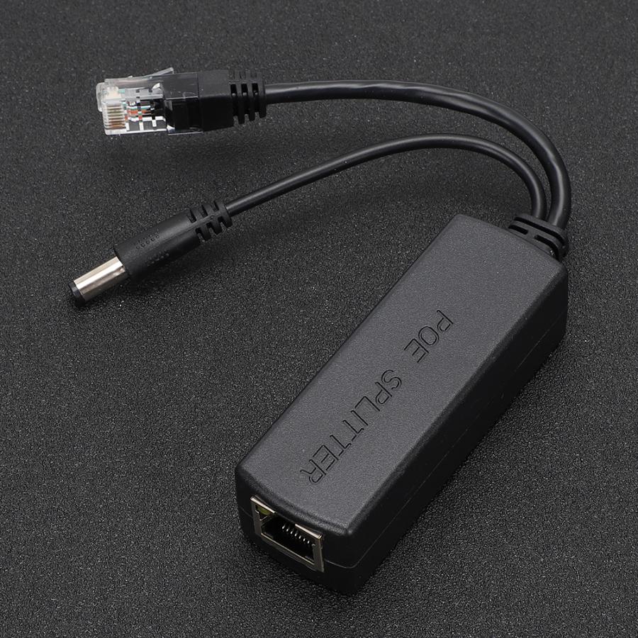 DC48V Om DC12V Power Poe Splitter Adapter Injector Module Lightningproof 48V Naar 12V Poe Adapter