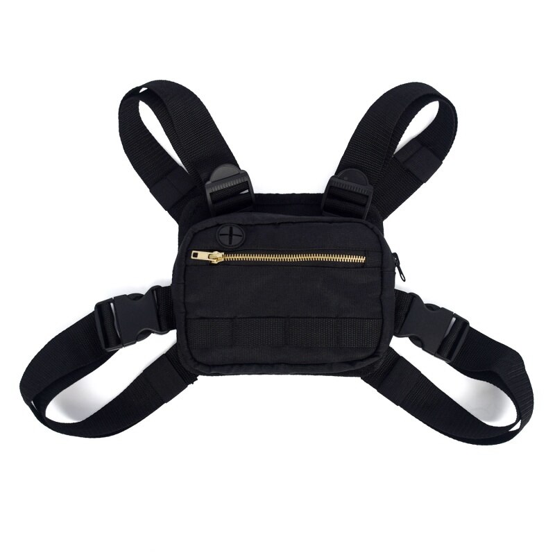 Shoulder Bag Rapper Shoulder Bags Chest Rig Bag Hip Hop Adjustable Cro... – Grandado