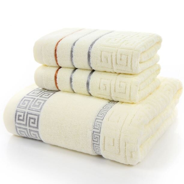 3 Stks/set 70*140 Cm Handdoeken 100% Katoen Super Zachte Badhanddoeken Voor Volwassenen Sterke Absorberende Strand Handdoeken: B