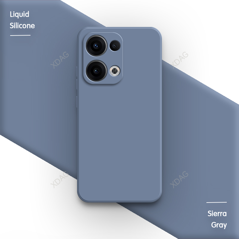 Carcasă oficială de telefon pentru oppo reno 13, reno 13 pro  f 13f s 13fs fs 5g, silicon lichid moale, 13 pro, husă spate simplă, de bază