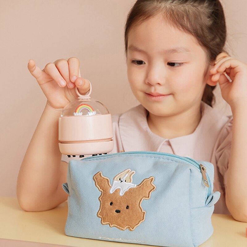 Portable Electric Desk Vacuum Cleaner Home,for Office Desktop Cleaner Collector for Notebook Computer Keyboard