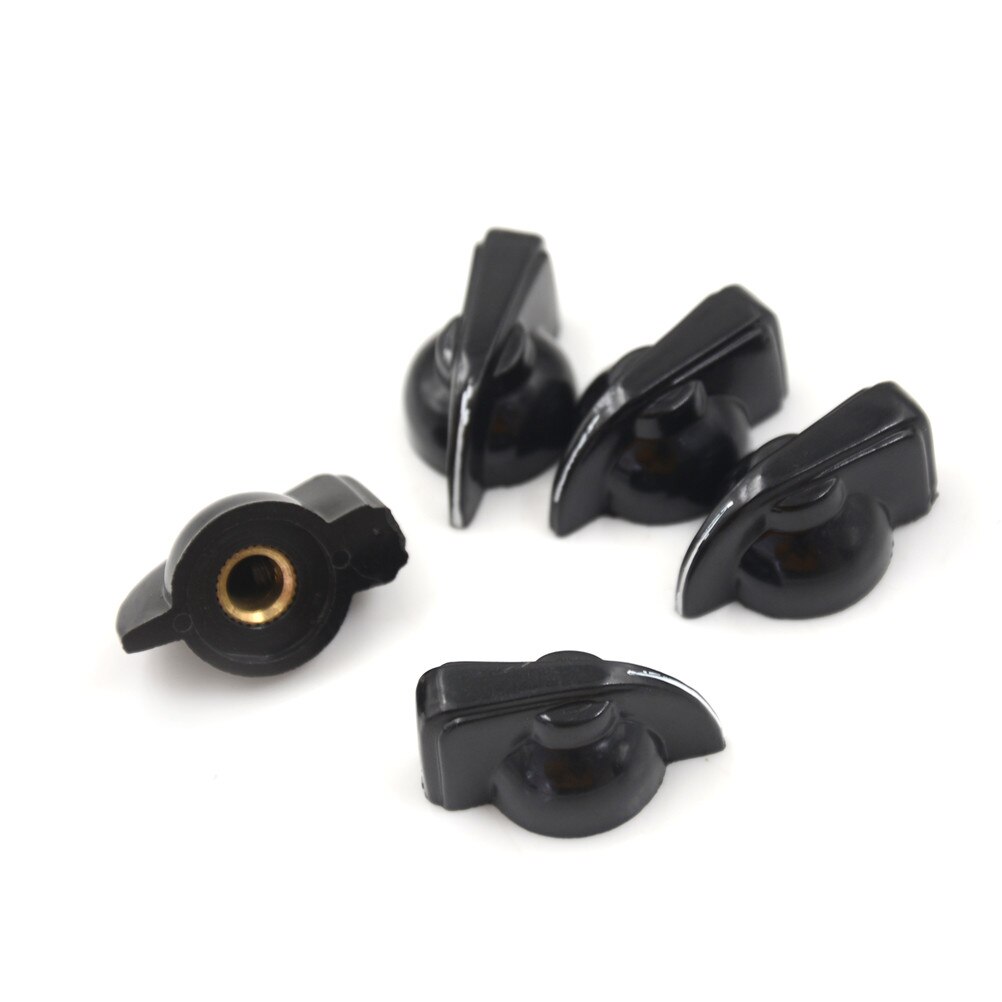 5Pcs 6Mm Kip Snavels Band Switch Knop Potentiometer Knop Bakelieten Knop Cap: Default Title