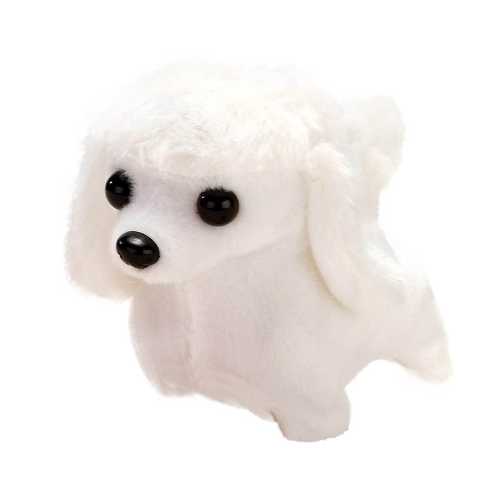 1PCS Electric Toy Soft Realistic Teddy Dog Plush Walking Glowing Barking Dog Funny Simulation Moving Plush Stuffed Doll Toys#g4: I