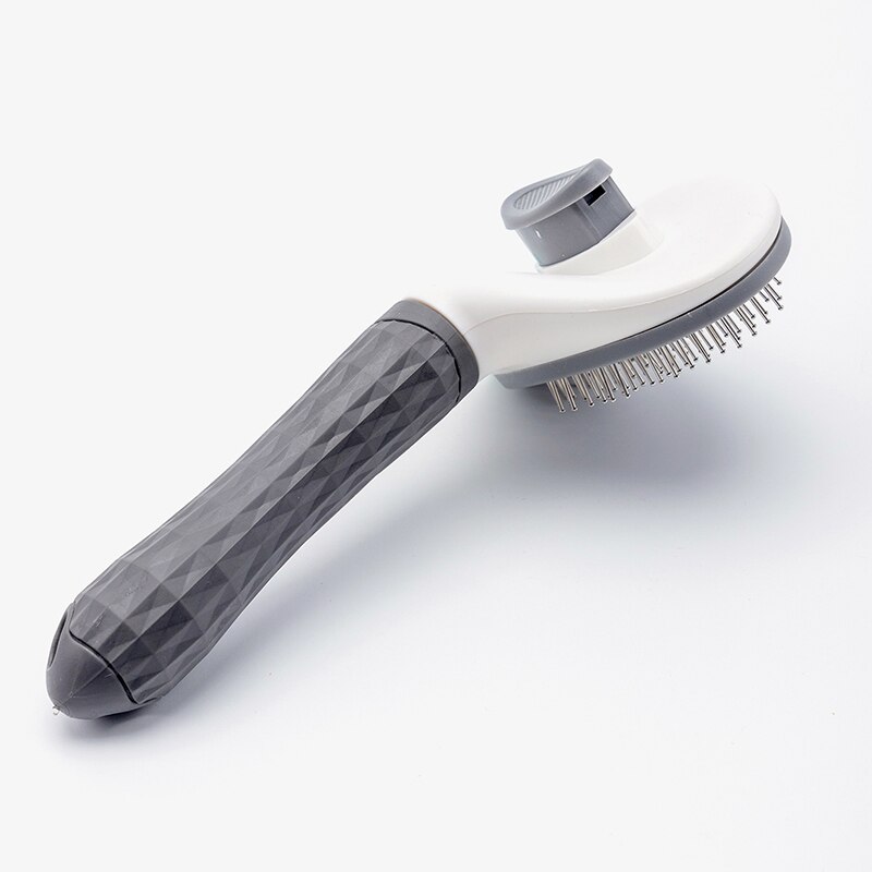 Cepillo de pelo para perros y gatos, peine de masaje de autolimpieza, Golden Retriever, productos para mascotas, accesorios