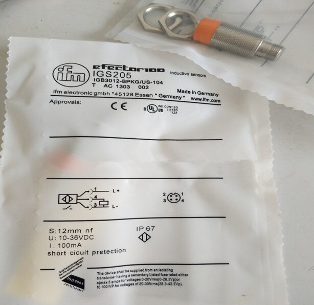 100% IGS205 inductive proximity sensor