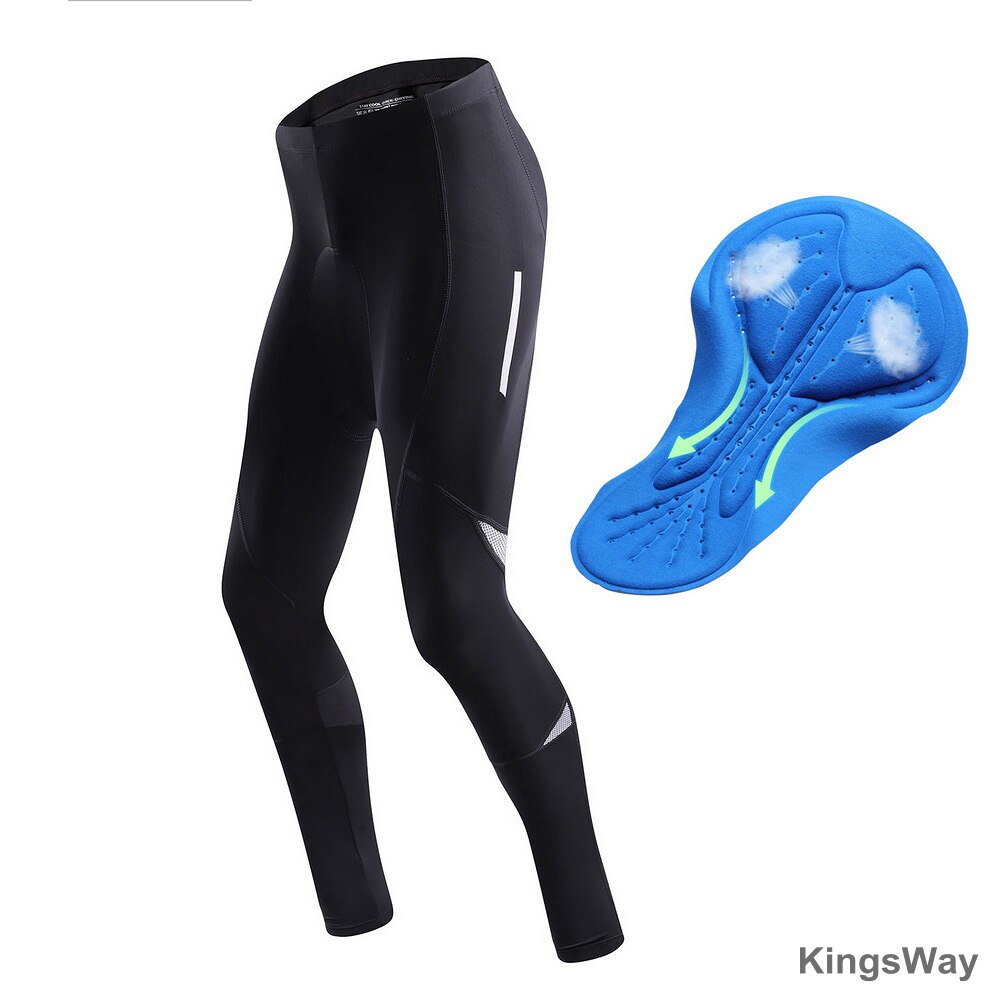 Fietsen Broek Mannen Snel Droog Broek Rijden Zweet-Absorptie Bike Strakke Broek Hoge Elastische Broek Ademend Fiets Panty M-5XL