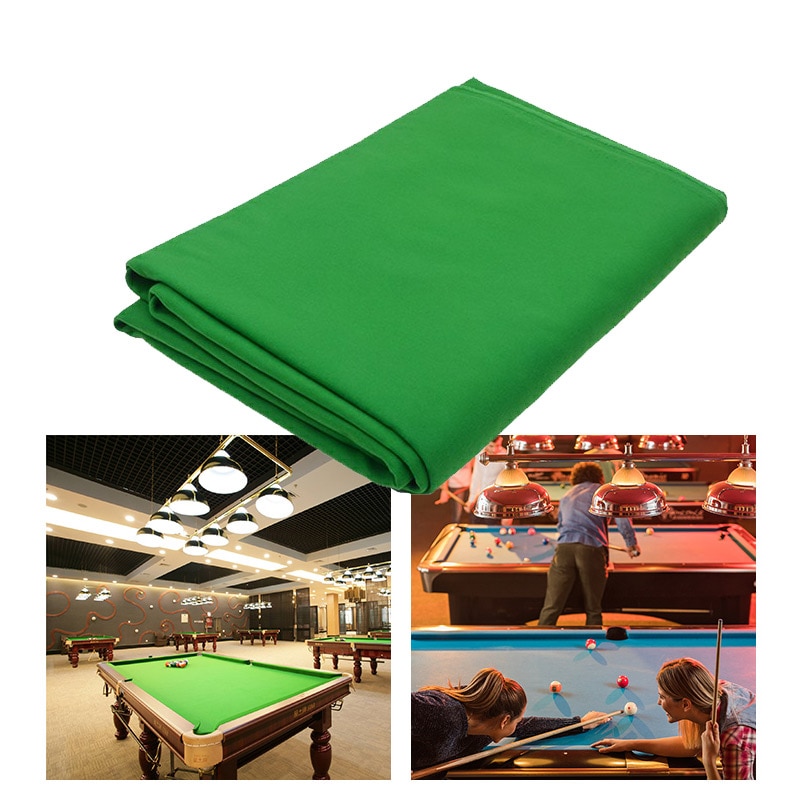 Green/Blue Snooker Billiard Cloth Pool Eight Ball Billiard Pool Table Cloth for American billiards Snooker Accessories 11ftX4.7f