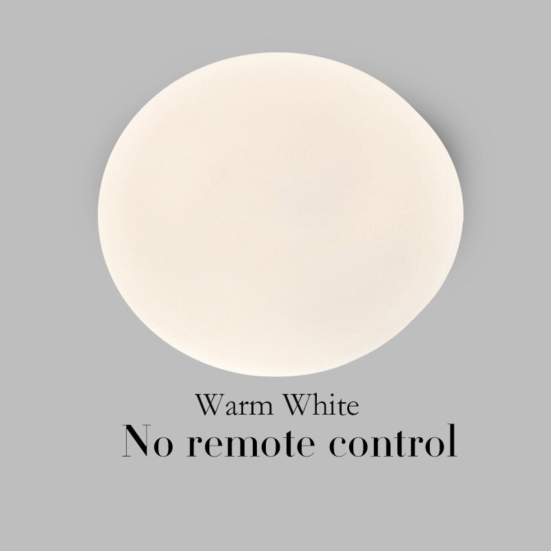 LED plafond Verlichting RGB Dimbare 36W APP afstandsbediening Bluetooth Muziek licht slaapkamer lampen Smart plafondlamp AC86V-265V: WHITE