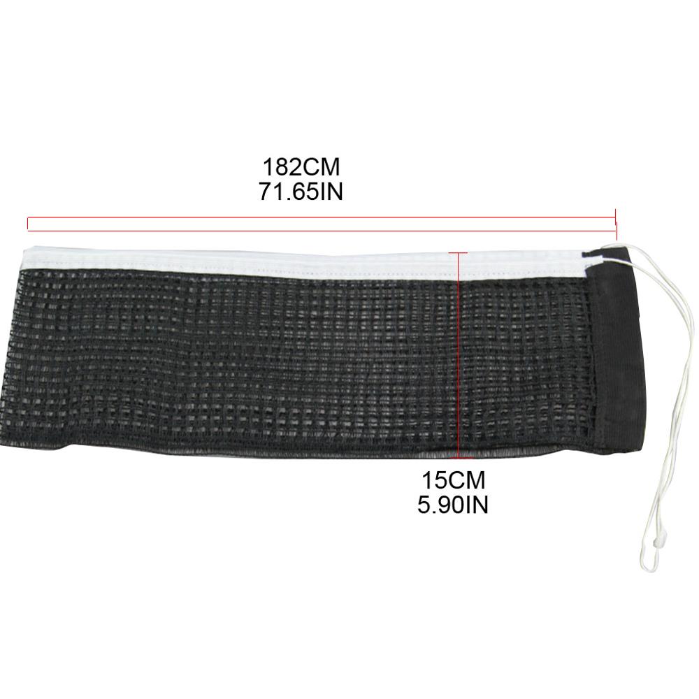Protable Table Tennis Replacement Indoor Fun Activity Table Net Ping Pong Outdoor Indoor Tables Home Tournament Mesh Net Durable