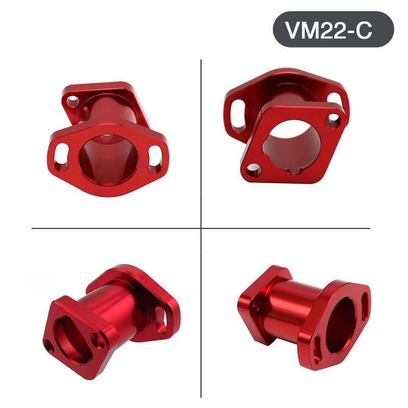 Alconstar- Mikuni VM22 Keihi PZ19 PZ26 Intake Pipe Inlet Manifold Adapter For Predator 212cc For Honda GX200 CT200U Mini Bike