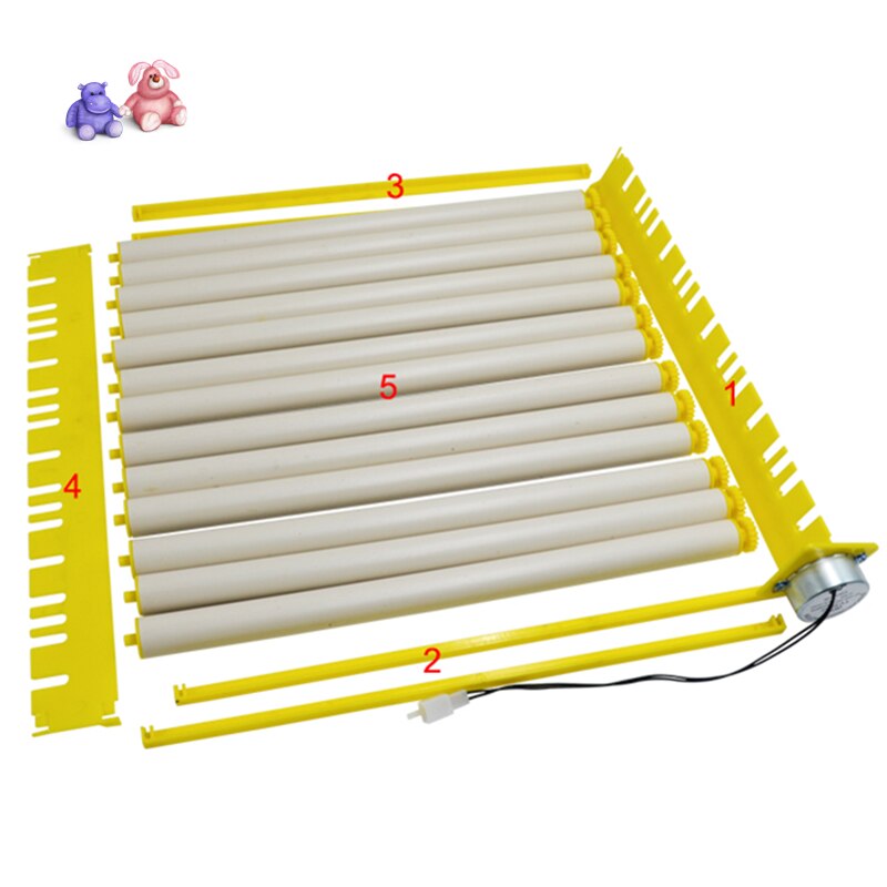 Automatic 360 Degree Rotary Egg Incubator Turner Roller Tray Durable Egg Hatching Duck Quail Bird Poultry Eggs Household 20% OFF