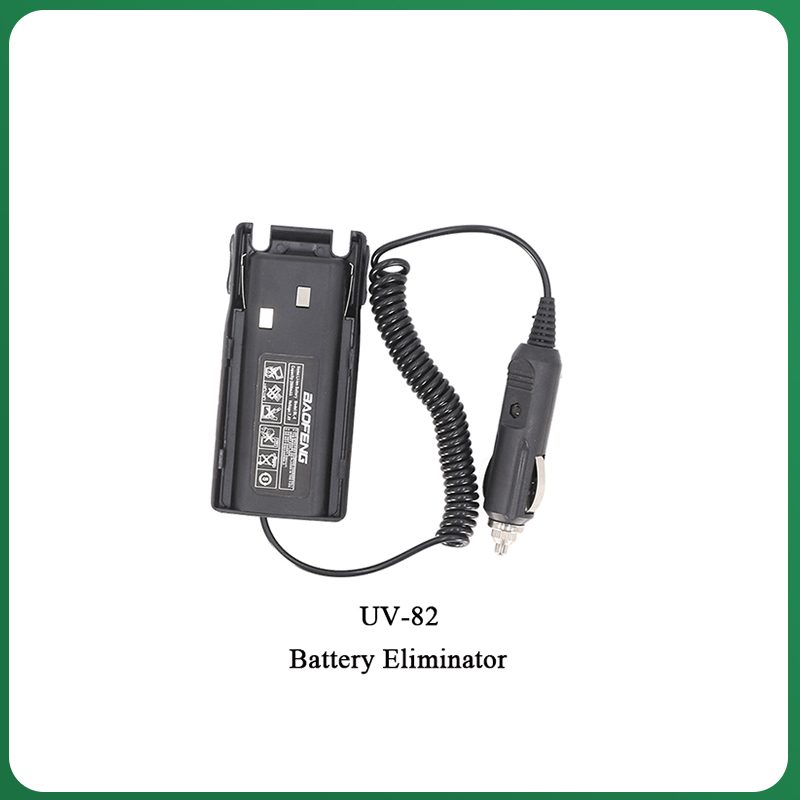 Baofeng batterie eliminator auto ladegerät für UV-5R BF-888S UV-82 ladekabel tyt TH-8000D UV-380 UV-390 TH-F8 zigaretten anzünder: YELLOW