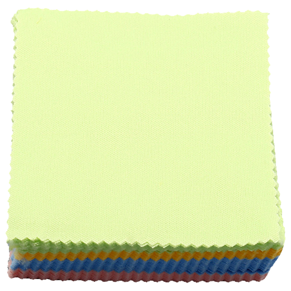 100x Mikrofiber Brillerens Klude - 10x10cm Farvede til Telefon, Linser