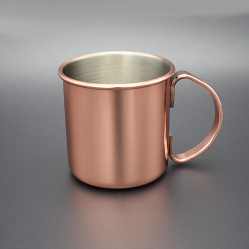 530ml/415ml/500ml Hammered Copper Plated Moscow Mule Mug Beer Cup Coffee Cup Mug Copper Plated Canecas Mugs Travel Mug 5 Types