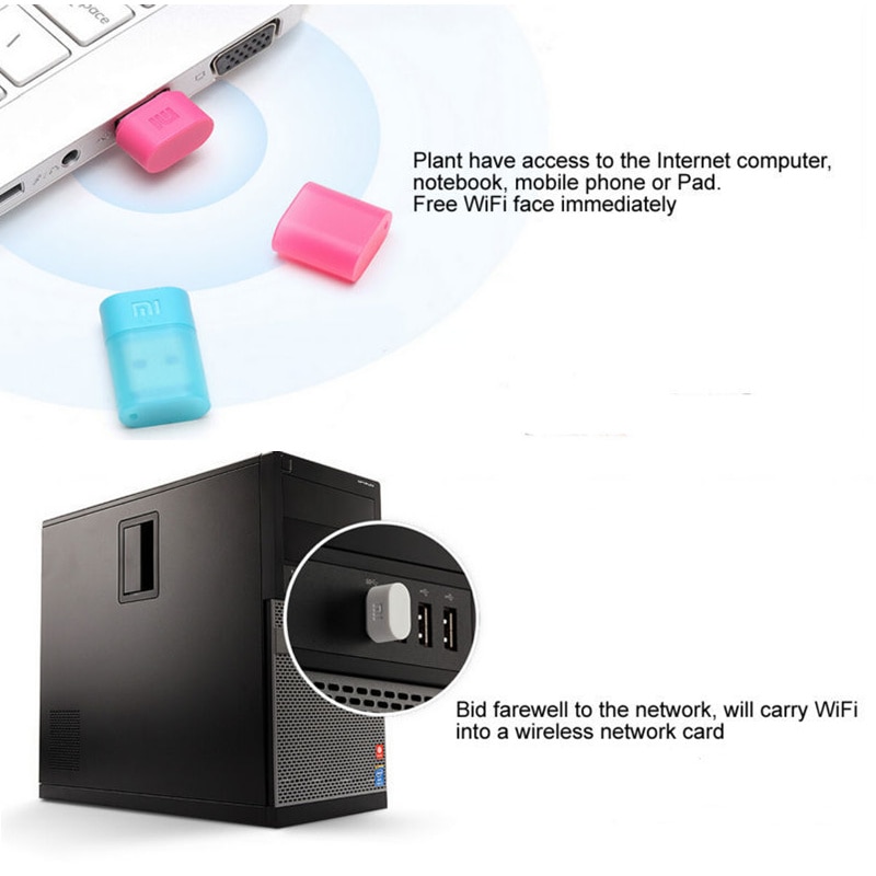 Xiaomi WiFi Portable Mini USB Wireless Router/Repeator WiFi USB Adapter With Work With MiWifi APP