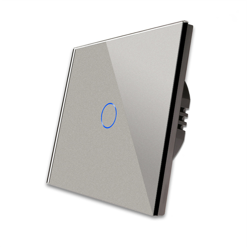 Bingoelec Smart Home Grey Smart Switch and Wifi Socket Power Monitor with Crystal Glass Panel Home Improvement: Beige