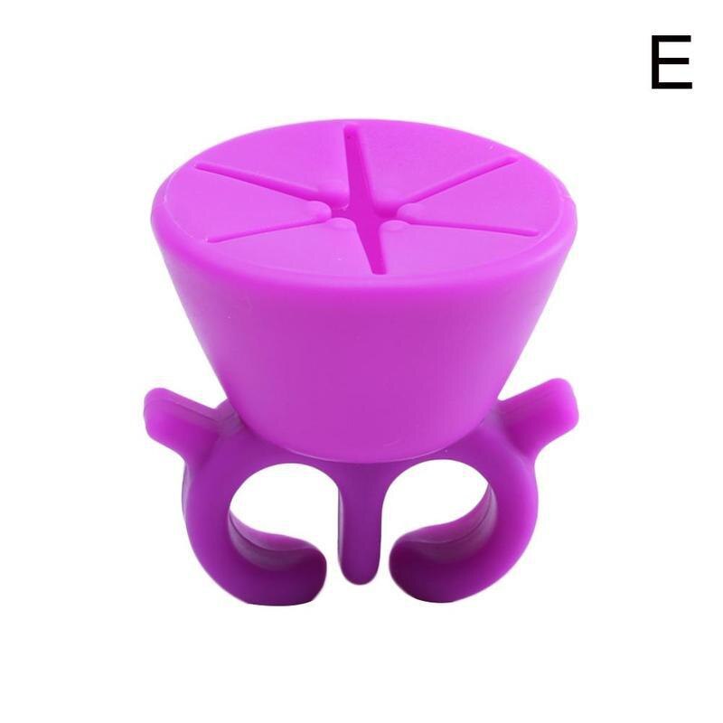 Handicraft Waste Collector Suctioned Vinyl Weeding Scrap Storage Collector Craft Weeding Tool Silicone Handicraft Storage Box: E