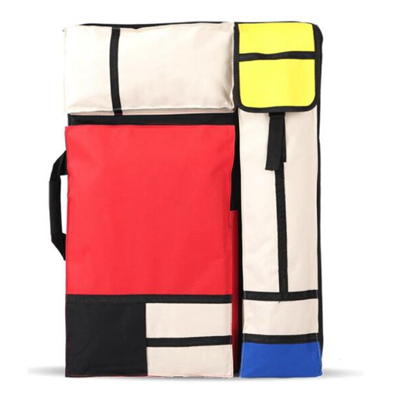 A3 Art Portfolio Case Waterdichte Art Draagtas Art Rugzak Art Folder Case Artist Opbergtas voor Schetsboek Tekenbord Art Supply Bag Draagbare Draagtas Schoudertas voor Kids Art Student