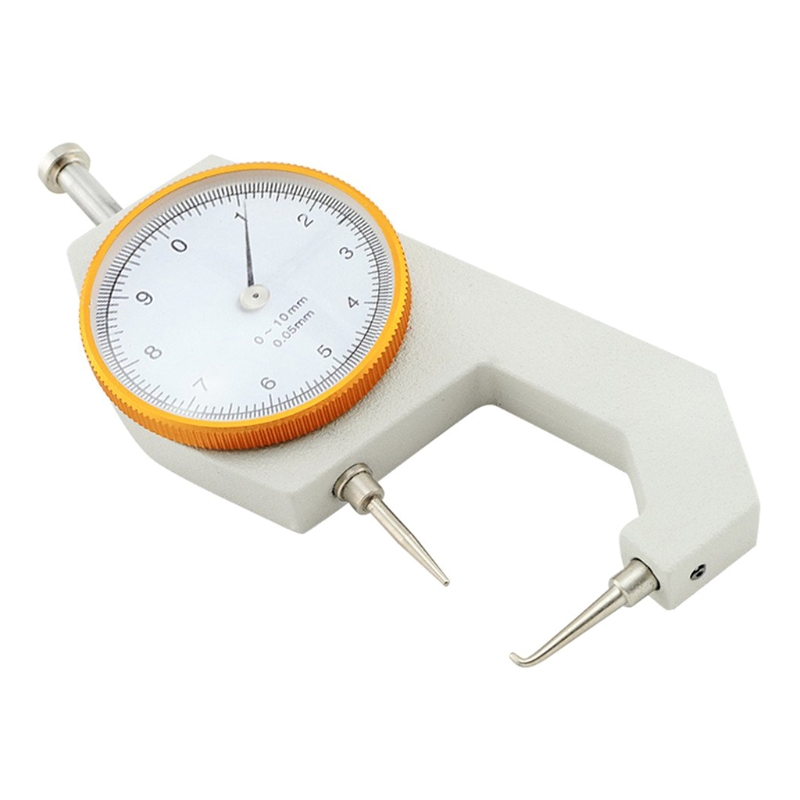 Jauge D’Épaisseur Précise 0-10 Mm – Outil De Mesure En Acier Pour Cuir, Papier, Métal, Bijoux