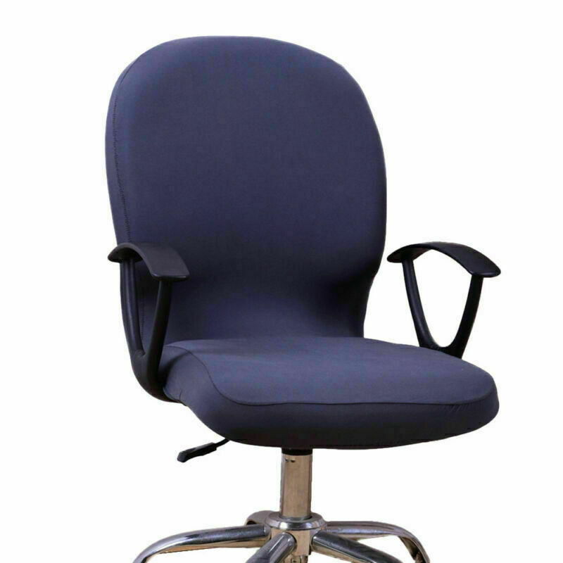 Kontor computer stol betræk uden armlæn betræk med forskellige farver mulighed