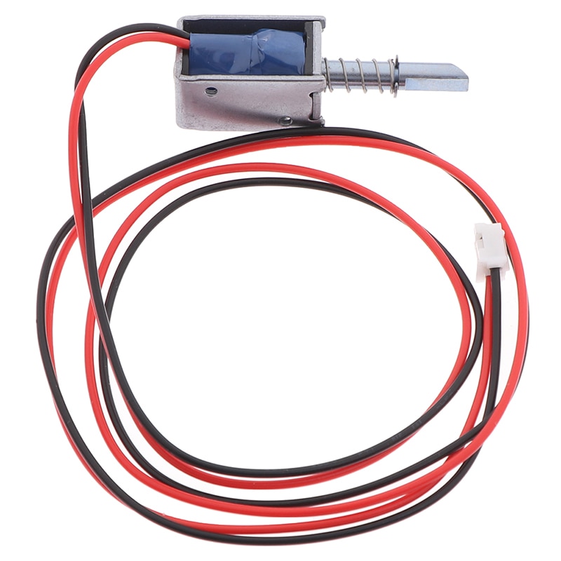 DC 5V-6V Push Pull Frame Suction Type Mini Solenoid Electromagnet Door Lock