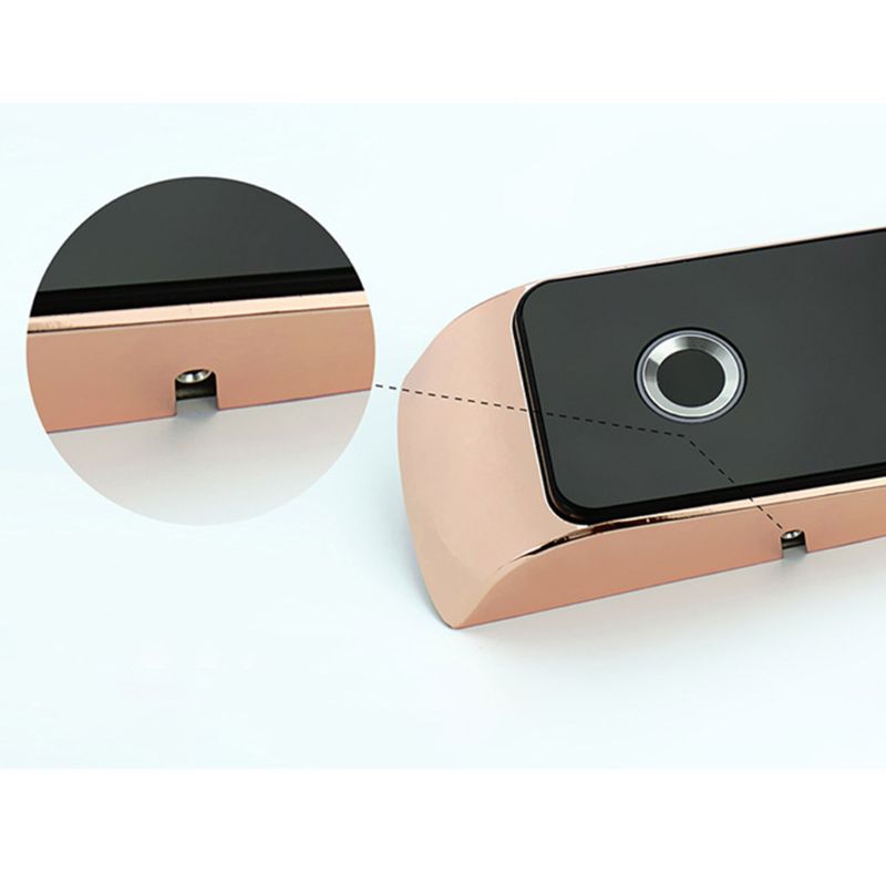 Security Electronic Smart Digital Fingerprint Touch Code Password Lock Anti-theft for Wardrobe Cabinet Home Improvement