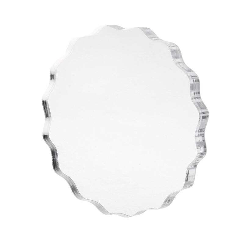 DIY Transparent Seal Stamp Block Acrylic Handle Blocks For DIY Scrapbooking Clear Photo Album Decorative Craft 85WC