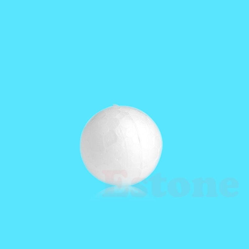 Bola de espuma de poliestireno para modelar, Material blanco, DIY